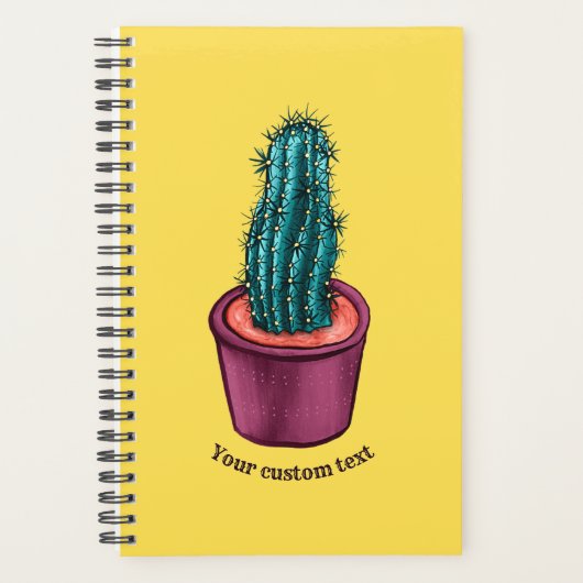 Trippy Succulent Cactus Psychedelic Planer (Vorderseite)