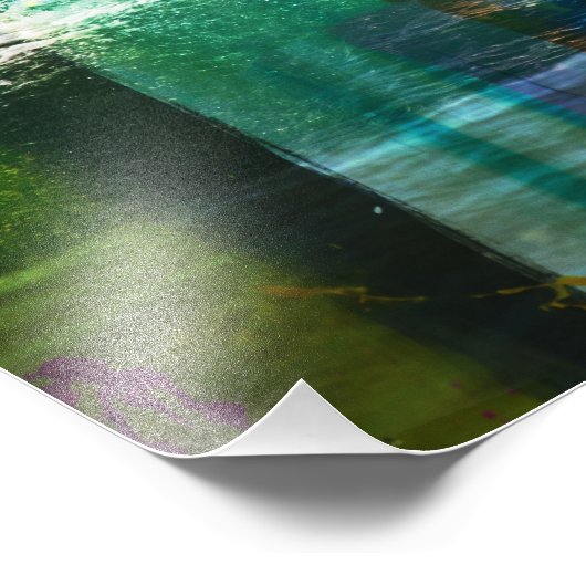 Trippy surf 2 fotodruck (Ecke)