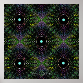 Trippy Tapete Poster