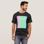 Trippy Techno EDM Electronic Dance Music T-Shirt (Vorne ganz)