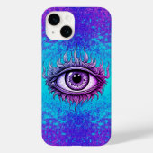 Trippy Third Eye iPhone Case (Rückseite)