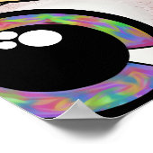 Trippy Third Eye Poster (Ecke)