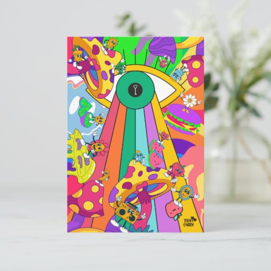 TRIPPY TROLLS (Stehend Vorderseite)