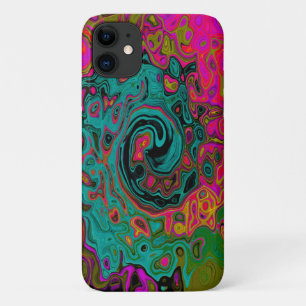 Trippy-Türkis-Abstrakt Retro-Liquid-Swirl Case-Mate iPhone Hülle