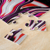 Trippy Vibranding Psychedelic Funky Fraktal Art Puzzle (Seite)