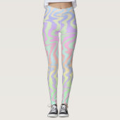 Trippy Waves Leggings (Vorderseite)