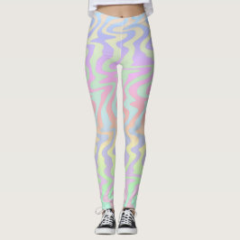 Trippy Waves Leggings