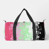 Trippy-Wavy-Abstrakt-Recipromantic-Stolperflagge Duffle Bag (Vorderseite)