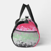 Trippy-Wavy-Abstrakt-Recipromantic-Stolperflagge Duffle Bag (Rechts)
