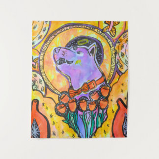 Trippy Whimsical Psychedelic Wall Art | LW Wandteppich