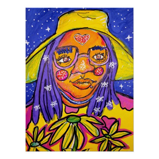 Trippy Whimsical Surreal Art | Kay Poster (Vorderseite)