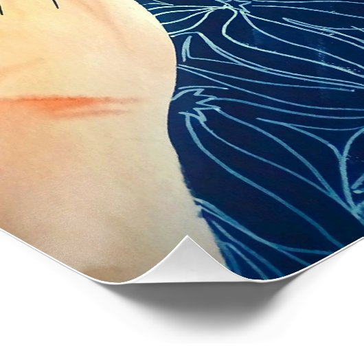 Trippy Whimsical Surreal Art | Stuck Poster (Ecke)