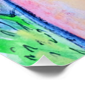 Trippy Whimsical Surreal Poster | Reach (Ecke)