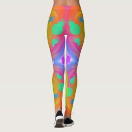 Trippy widergespiegelte Leggings