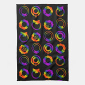 Trippy Wreaths Handtuch (Vertikal)