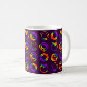 Trippy Wreaths Kaffeetasse (VorderseiteRechts)