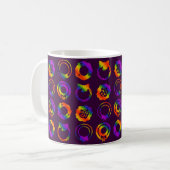 Trippy Wreaths Kaffeetasse (Vorderseite Links)