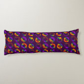 Trippy Wreaths Seitenschläferkissen (Rückseite)