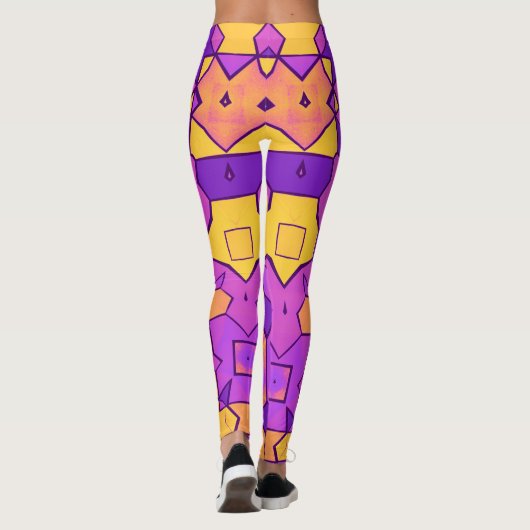 Trippy Yoga Legging Leggings (Rückseite)