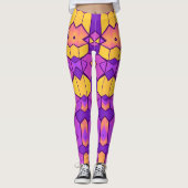 Trippy Yoga Legging Leggings (Vorderseite)