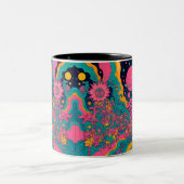 Trippy Zweifarbige Tasse (Mittel)