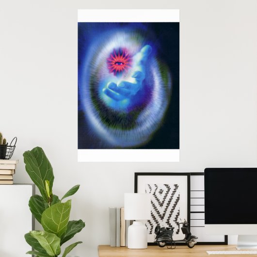 TrippyHand Poster (Heimbüro)