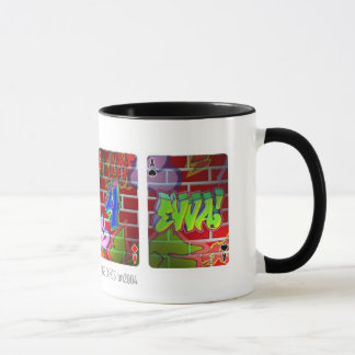 TripStops "4 ASSE" 11 Unze. Graffiti-Tassen Tasse