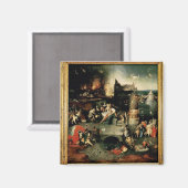 Triptych: Die Versuchung des Hl. Anthony Magnet (Vorderseite/Rückseite)