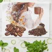 Triptych Geschirrtuch (Gefaltet)