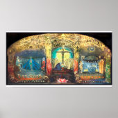 Triptych Grail von Anna May - Rudolf Steiner Poster (Vorne)