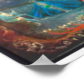 Triptych Grail von Anna May - Rudolf Steiner Poster (Ecke)