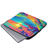 Triptych Laptopschutzhülle (Vorne Knopf)