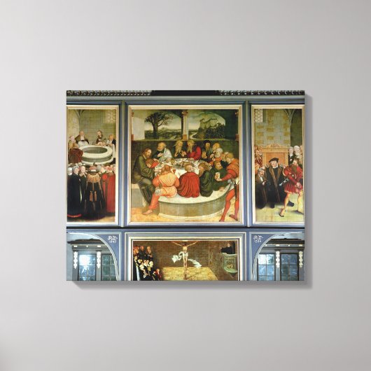 Triptych Leinwanddruck (Vorderseite)