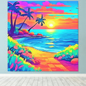 Triptych Leinwanddruck (Insitu (Holzboden))