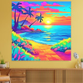 Triptych Leinwanddruck (Insitu (Wohnzimmer))