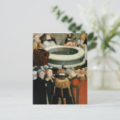 Triptych, links Panel, Philipp Melanchthon Postkarte (Stehend Vorderseite)