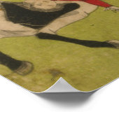 Triptych Print zeigt Circus bei Yasukuni Jinja Poster (Ecke)