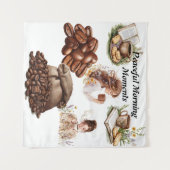 Triptych Wandteppich (Vorderseite (Horizontal))