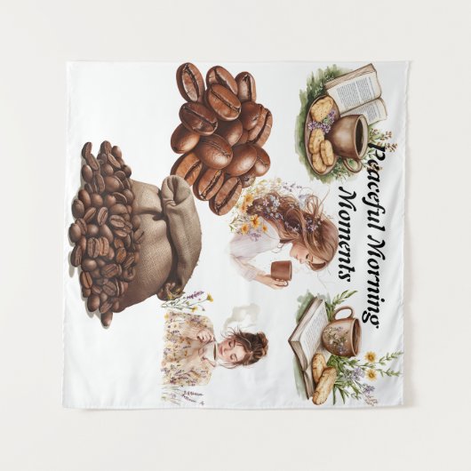 Triptych Wandteppich (Vorderseite (Horizontal))