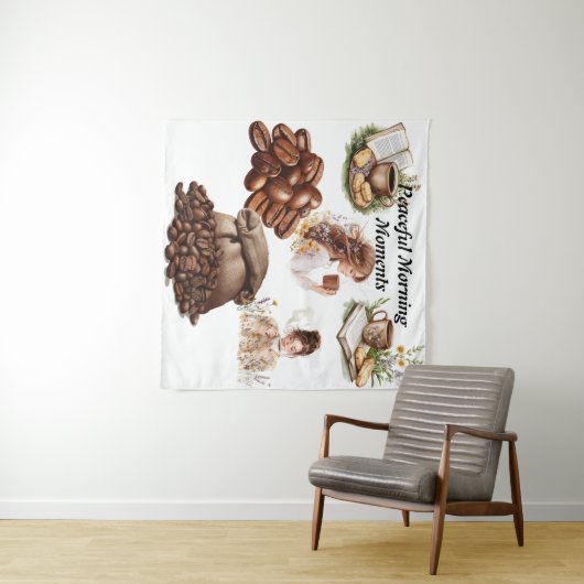 Triptych Wandteppich (Beispiel (Horizontal))