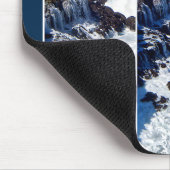 Triptychon der abstürzenden Wellen auf der Mäuse-P Mousepad (Ecke)