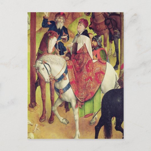 Triptychon der Kreuzigung Postkarte (Vorderseite)