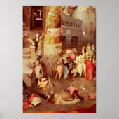 Triptychon der Temptation von St. Anthony Poster (Vorne)