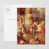 Triptychon der Temptation von St. Anthony Postkarte (Vorne/Hinten)