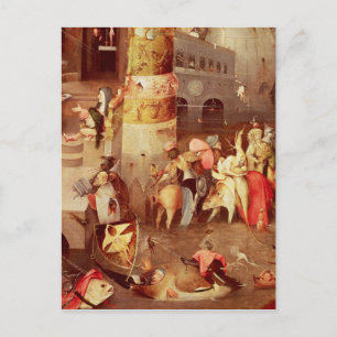 Triptychon der Temptation von St. Anthony Postkarte