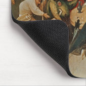 Triptychon der Versuchung von St Anthony Mousepad (Ecke)