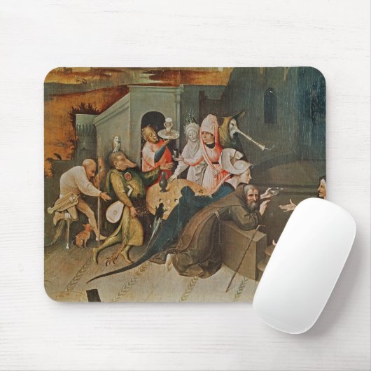 Triptychon der Versuchung von St Anthony Mousepad (Mit Mouse)