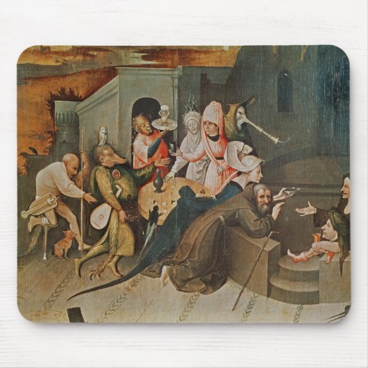 Triptychon der Versuchung von St Anthony Mousepad (Vorne)