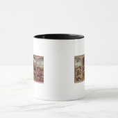 Triptychon der Versuchung von St Anthony Tasse (Zentrum)