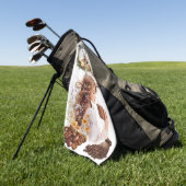 Triptychon Golfhandtuch (Gras)